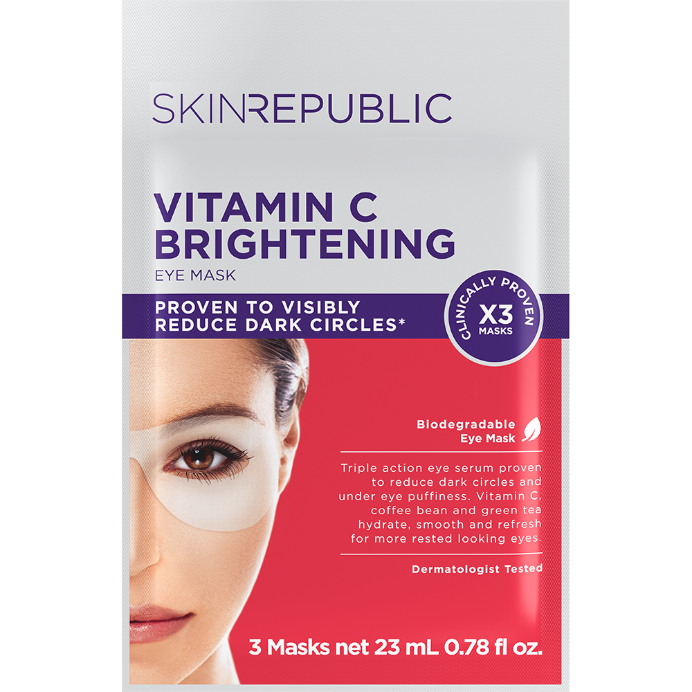 SKIN REPUBLIC Masque pour les yeux Vitamiin C & Brightening (3 PAIRS)