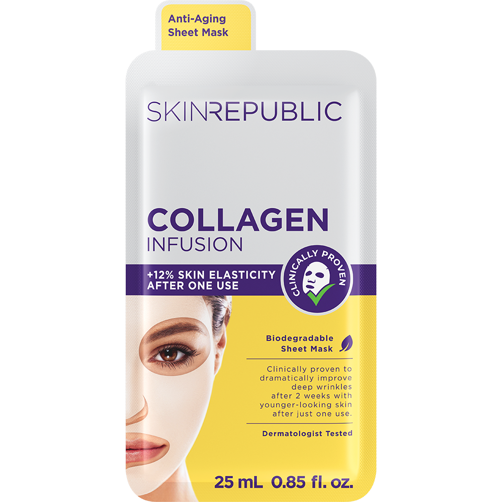 SKIN REPUBLIC Masque d'infusion de collagène